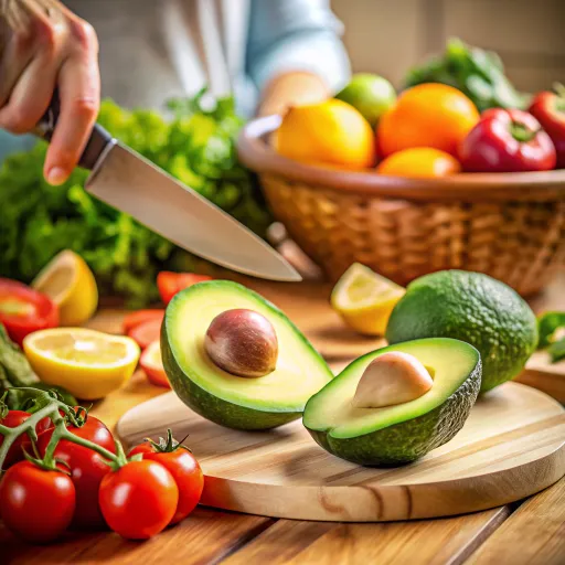 मसालेदार एवोकाडो चपट्टी रोल