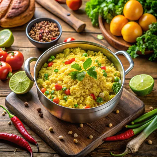 रंगी-रंगी सब्जी पोहा